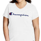 Champion Women's Logo T-Shirt White Size 2X