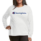 Champion Women's Long Sleeve Logo T-Shirt White