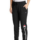 Champion Women's Powerblend Logo Full Length Joggers Black Size Small