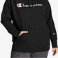 Champion Women's Powerblend Logo Hoodie Black Size 2X