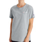 Champion Women's Cotton Logo Boyfriend T-Shirt Gray Size Large