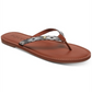 Roxy Women's Janel Flip Flop Sandals Brown Size 5 B