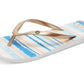 Roxy Women's Flip Flop Sandals Blue Size 6 B