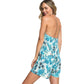 Roxy Women's Sunday Halter Romper Blue Size X-Large