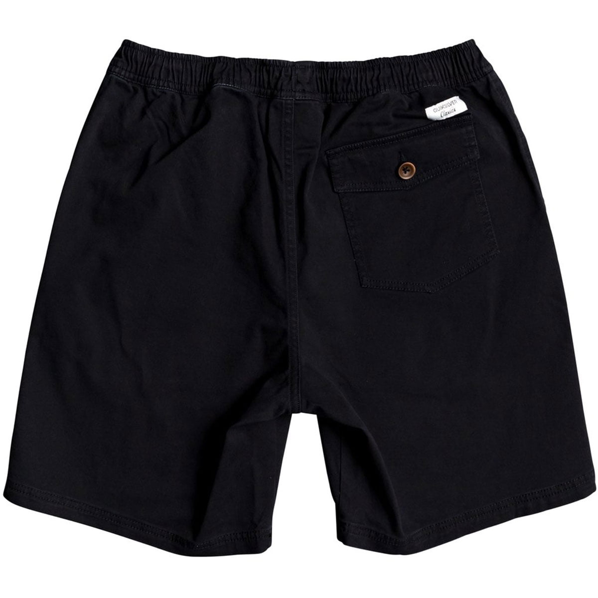 Quiksilver Waterman Men's Cabo Shore Elasticized Shorts Black Size Medium