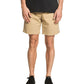 Quiksilver Waterman Men's Cabo Shore Elasticized Shorts Brown Size XX-Large