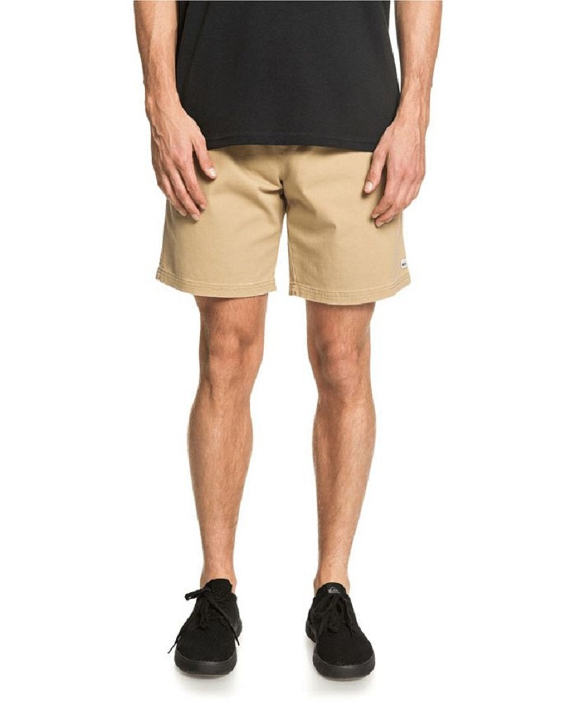 Quiksilver Waterman Men's Cabo Shore Elasticized Shorts Brown Size XX-Large
