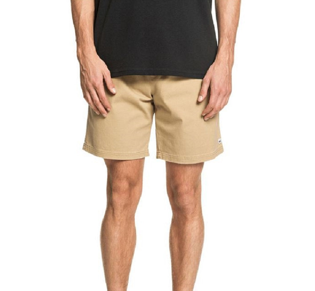 Quiksilver Waterman Men's Cabo Shore Elasticized Shorts Brown Size XX-Large