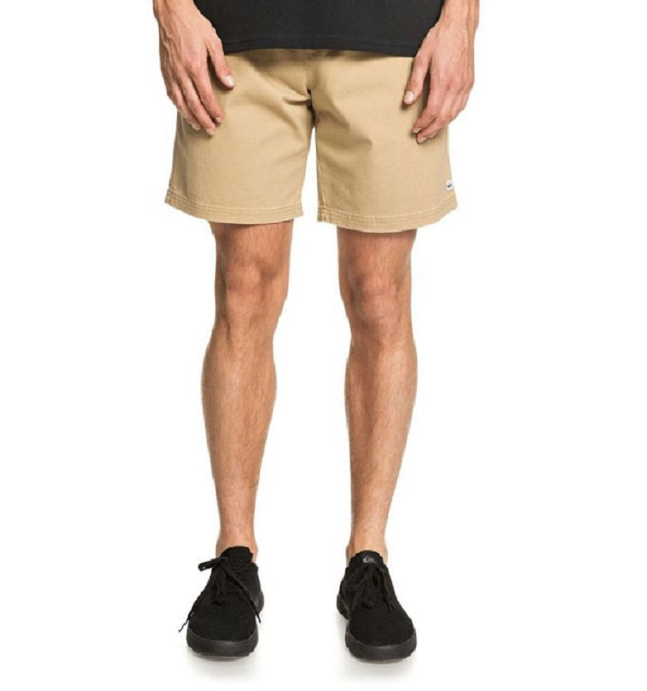 Quiksilver Waterman Men's Cabo Shore Elasticized Shorts Brown Size XX-Large