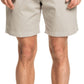 QuikGray Waterman Men's Cabo Shore Elasticized Shorts Gray Size Large