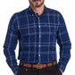 Barbour Men's Tailo Fit Highland Check Shirt Blue