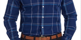 Barbour Men's Tailo Fit Highland Check Shirt Blue