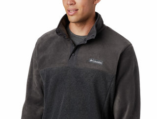 Columbia Men's Steens Mountain Half Snap Fleece Gray Size XX-Large
