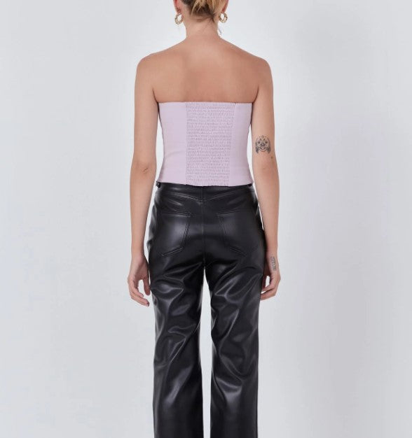 Endless Rose Strapless Flower Top