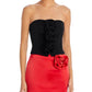 Endless Rose Strapless Flower Top