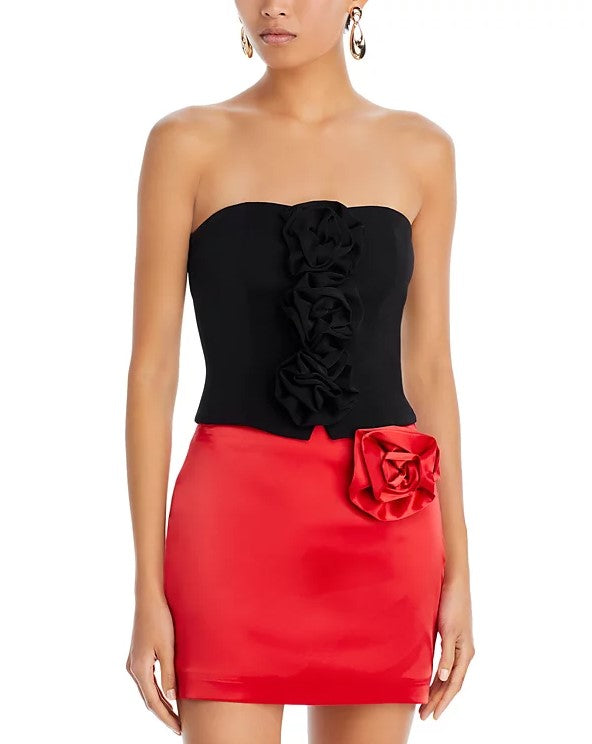 Endless Rose Strapless Flower Top