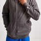 Champion Men's Big & Tall Fleece Full Zip Hoodie Gray Size XXX-Large