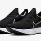 Nike Men'S React Infinity Run Flyknit Running Shoe, Black/White Size 6 D Medium Us