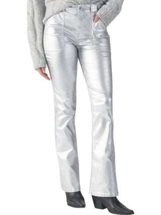 Sanctuary - Metallic Hayden Bootcut Standard Rise Pants