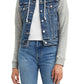 Levi's Women's Denim Hoodie Trucker Jacket Blue Size Small