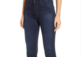 AG Farrah High Waist Skinny Jeans in Blue Basin Size 29