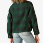 Lucky Brand Women's Plaid Jacket Green Size Large