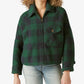 Lucky Brand Women's Plaid Jacket Green Size Large