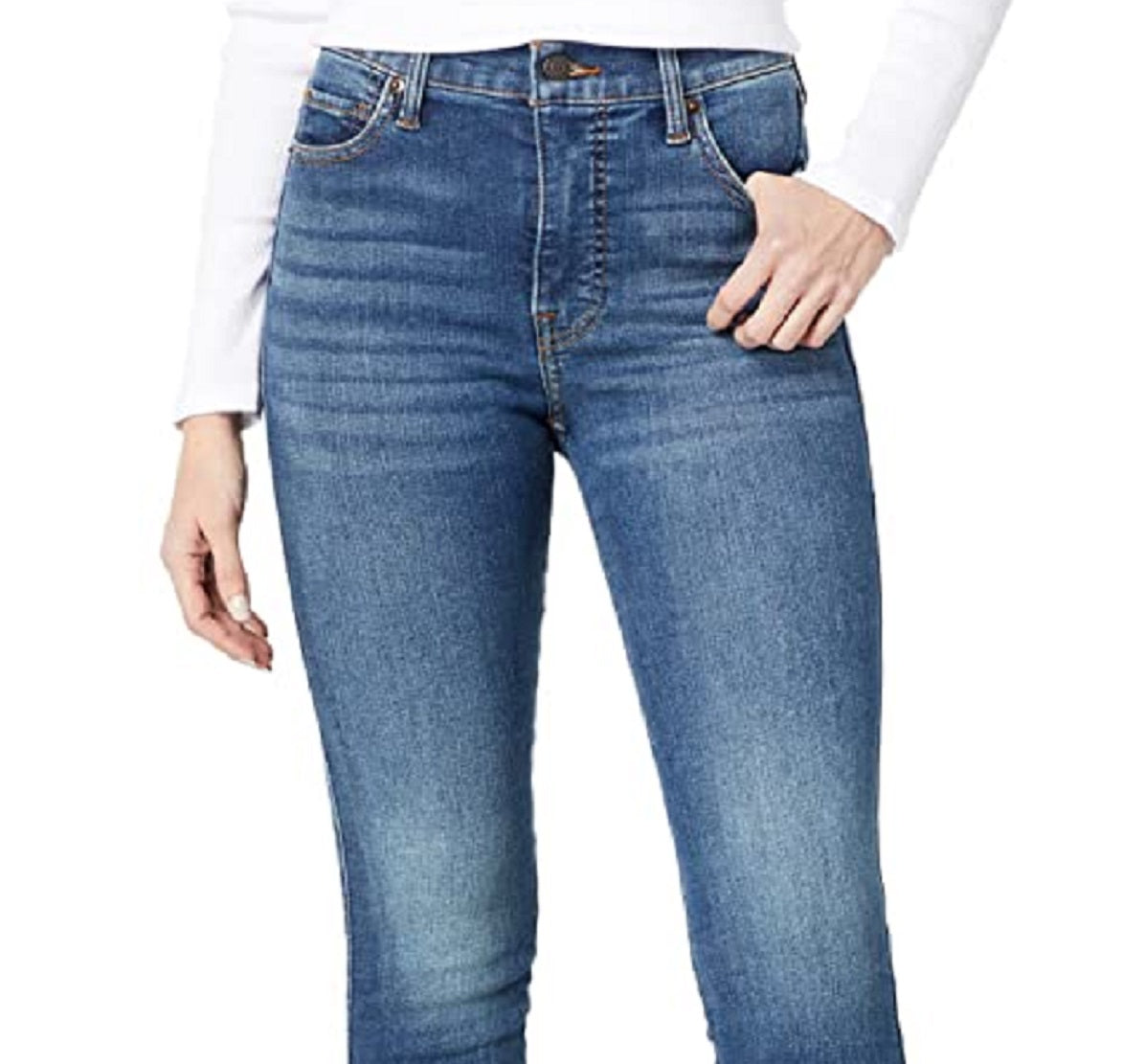 Lucky Brand Women's High Waist Skinny Jeans Blue Size 0