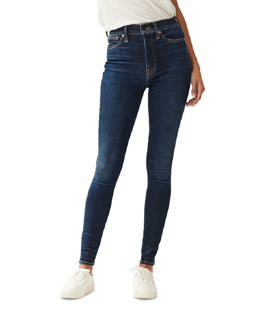 Lucky Brand Women's High Waist Skinny Jeans Blue Size 4