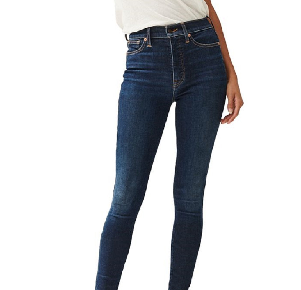 Lucky Brand Women's High Waist Skinny Jeans Blue Size 4