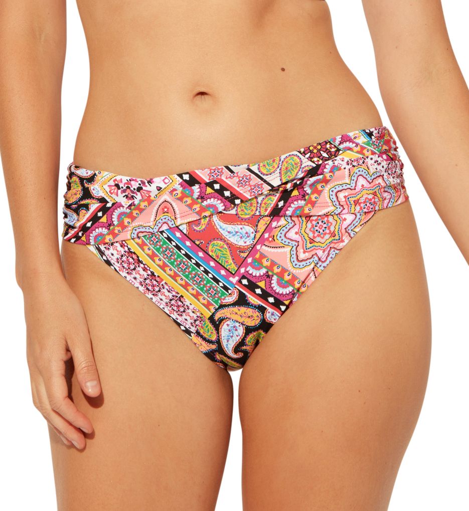 Bleu Rod Beattie Women's Just Cool Sarong Hipster Swim Bottom Pink