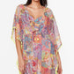 Bleu By Rod Beattie Women's Pompom Trim Cover Up Swimwear Blue Size Small