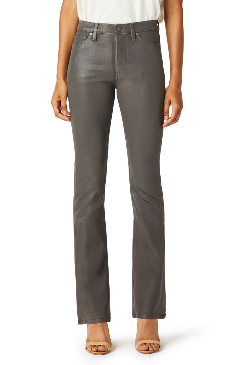 Hudson Jeans Barbara High Waist Bootcut in Noir, Size 34