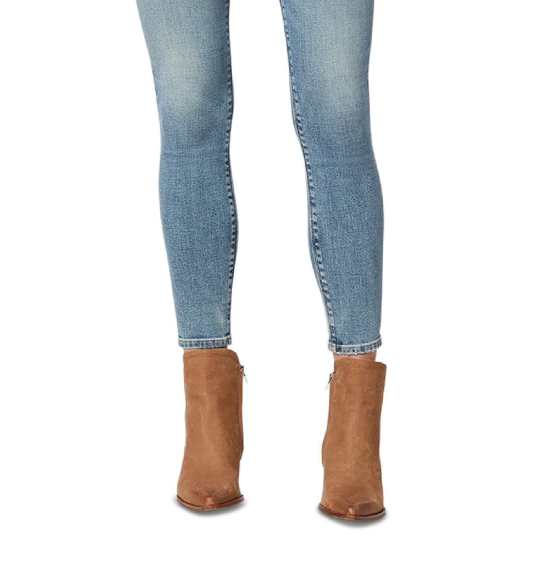 Hudson Jeans Women's Nico Mid Rise Ankle Skinny Jeans Blue Size 28