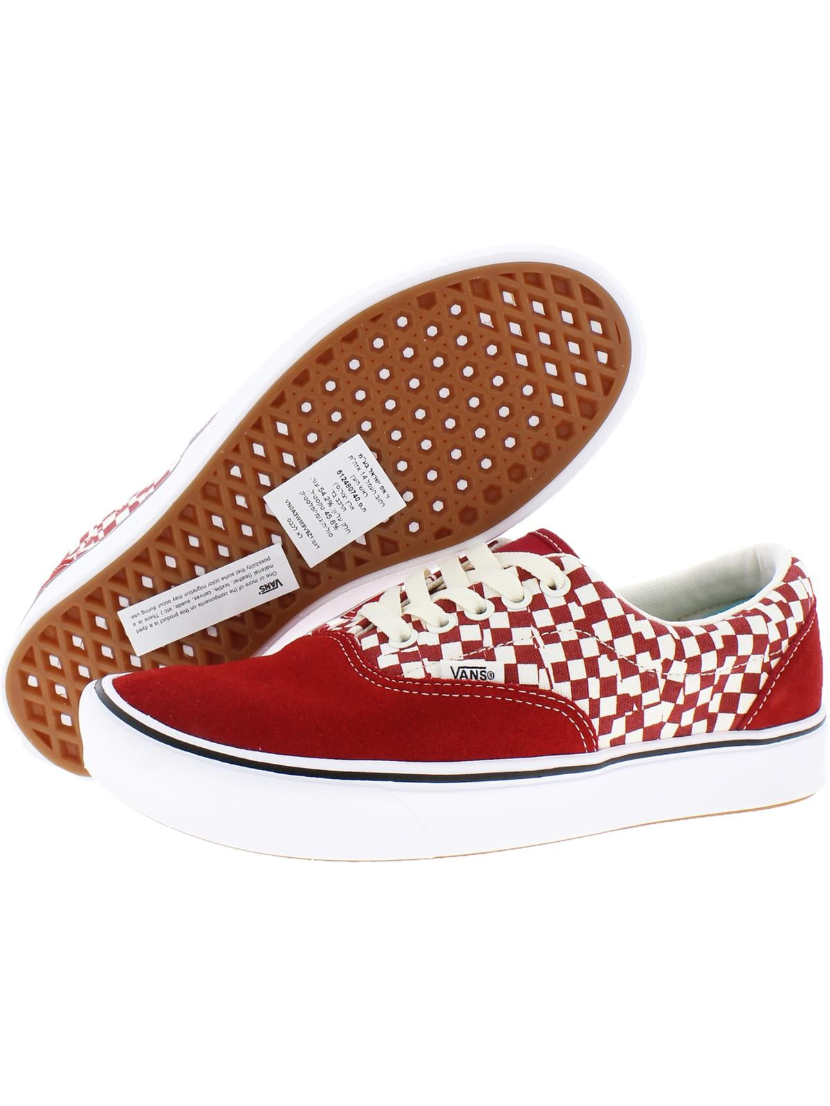 Vans Comfycush Era Red Skate Sneakers