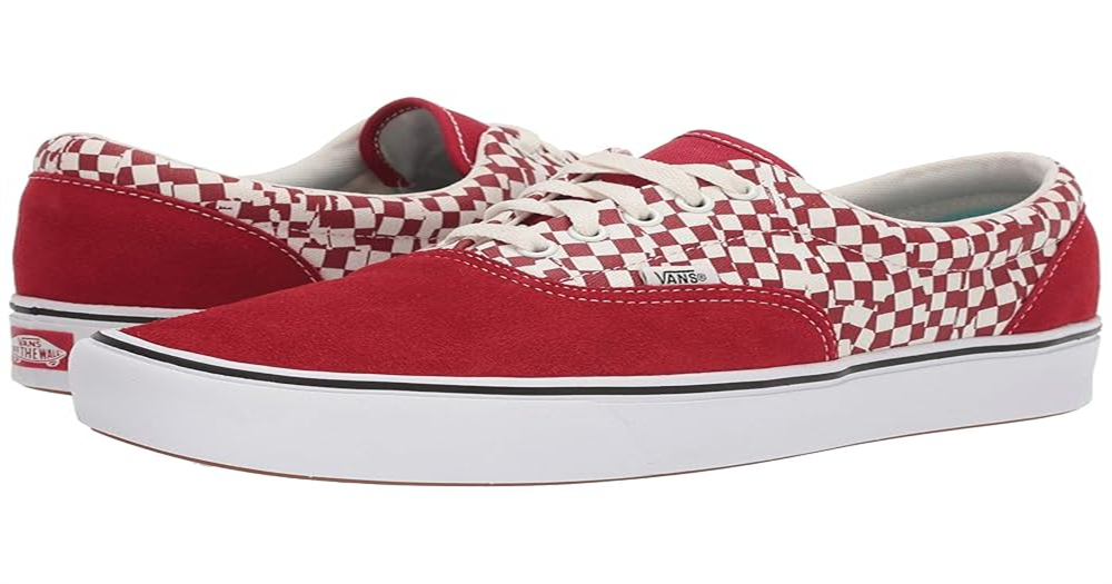 Vans Comfycush Era Red Skate Sneakers