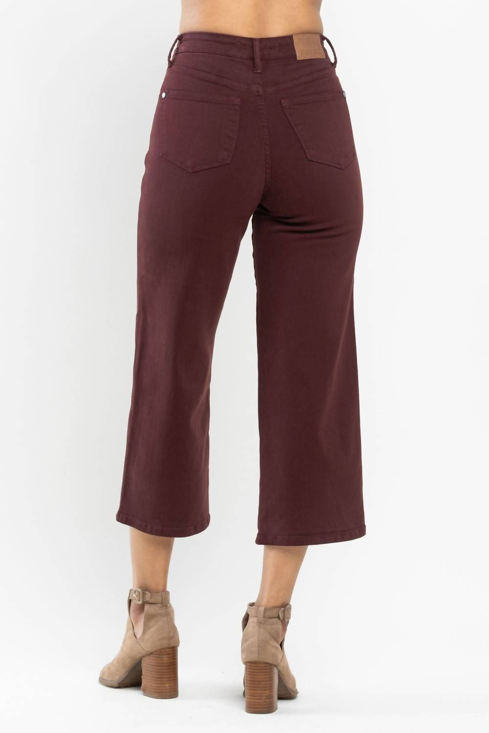 Judy Blue - High Waist Tummy Control Wide Leg Pants