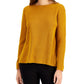 Eileen Fisher Women's Long Sleeve Sweater Yellow Size Large