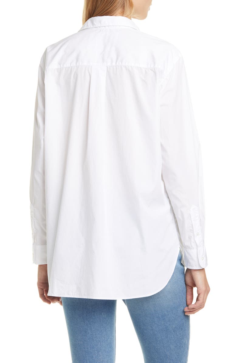 Frank & Eileen Large White Joedy Superfine Cotton Shirt