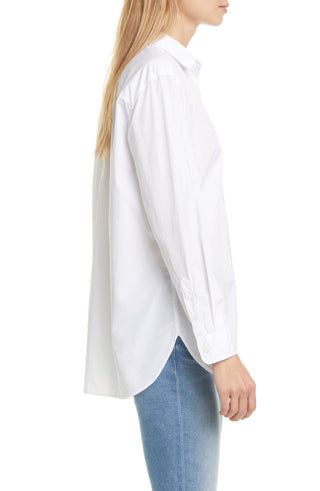 Frank & Eileen Large White Joedy Superfine Cotton Shirt