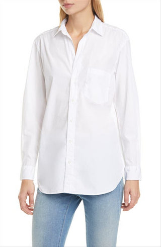 Frank & Eileen Large White Joedy Superfine Cotton Shirt