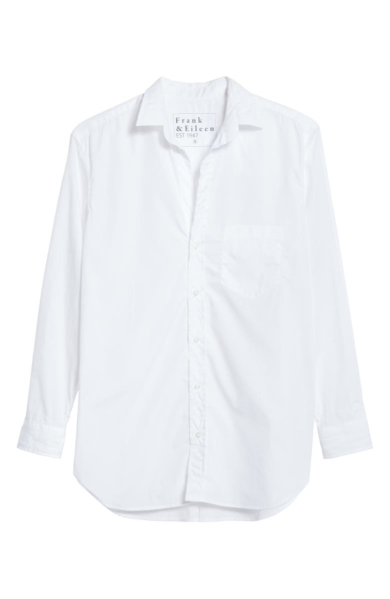 Frank & Eileen Large White Joedy Superfine Cotton Shirt