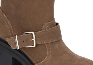 Kenneth Cole New York Women's Polar Grip Booties Rhode Heel Buckle Black Size 8