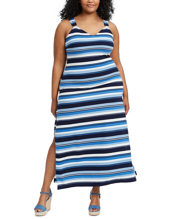 Michael kors plus size 2025 maxi dress