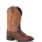 Old West - KIDS ROUND TOE COWBOY BOOTS - MEDIUM WIDTH