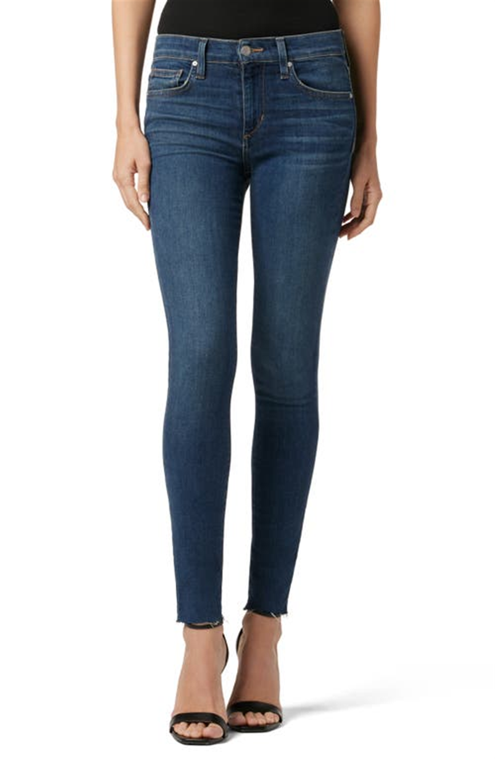 Joe's Raw Hem Ankle Skinny Jeans in Myra Size 28