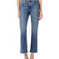 Joe's Jeans Women's The Callie Crop Raw Hem Jeans Blue Size 24