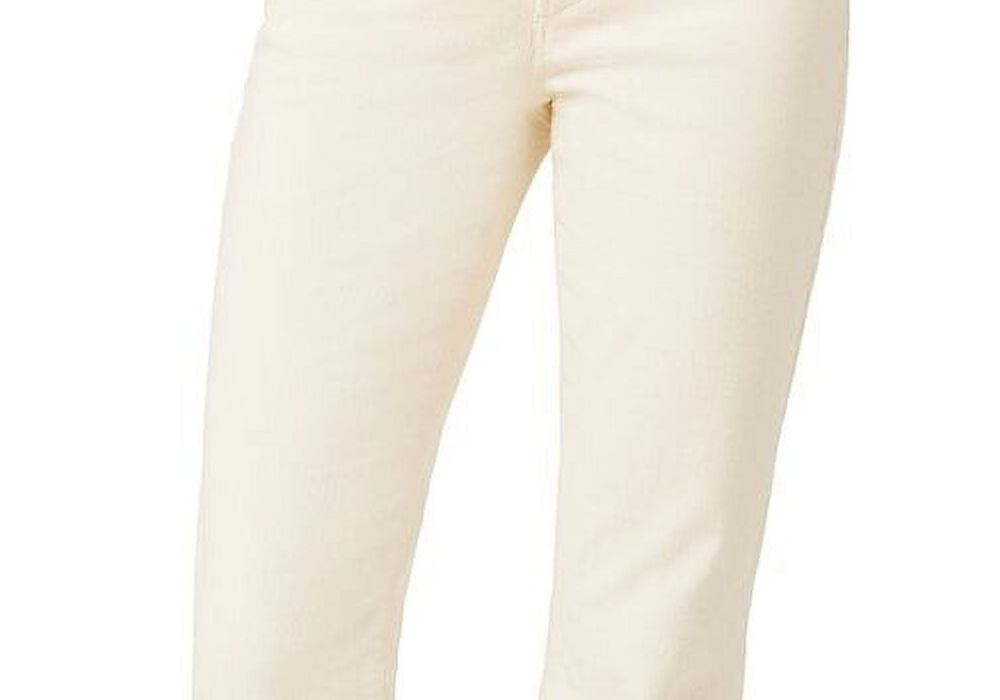 Joe's Jeans The Frankie Mid Rise Corduroy Bootcut Jeans in Double Cream Beige
