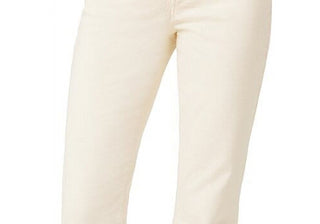 Joe's Jeans The Frankie Mid Rise Corduroy Bootcut Jeans in Double Cream Beige