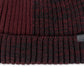 Kenneth Cole Reaction Men's Rib Knit Split Beanie Red Size Regular